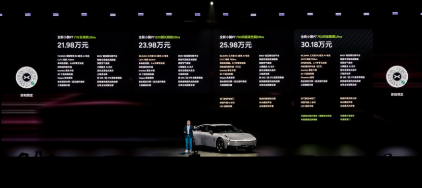 全新小鹏P7正式上市，新势力造车迎来第一次全面换代