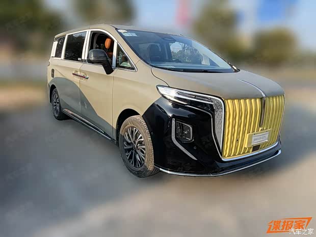 内饰变化巨大 颇具“新势力”风格 新款红旗HQ9谍照曝光